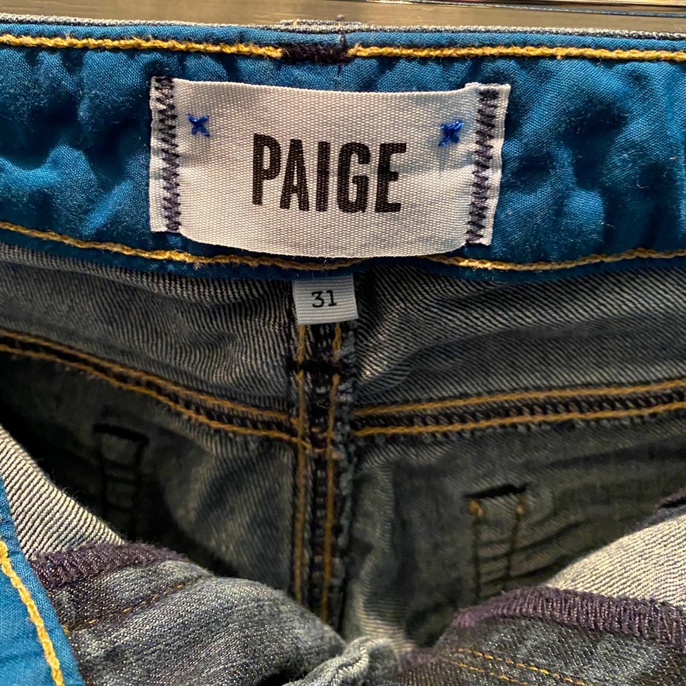 PAIGE Boot-cut jeans, Size 31